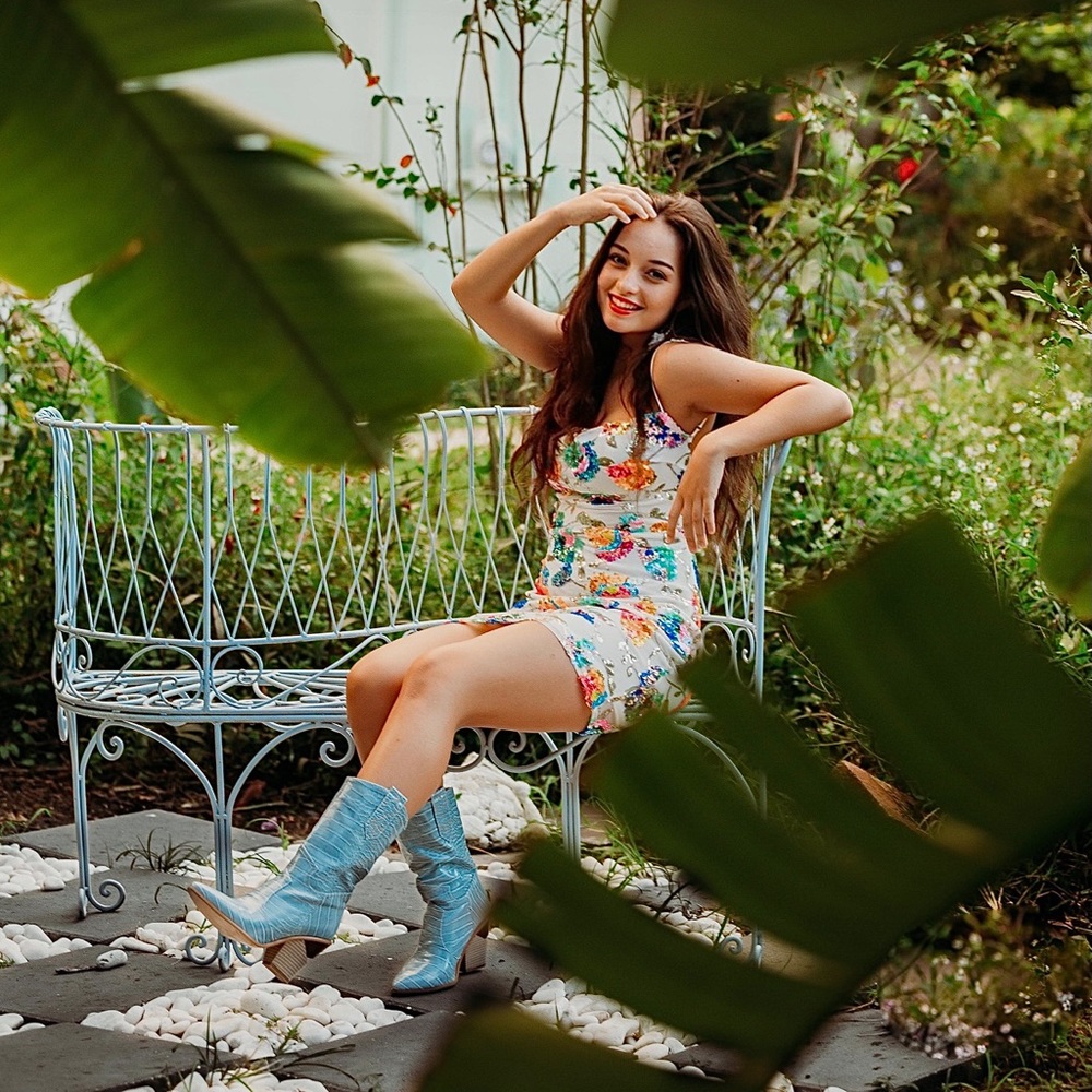 Multicolor Sequin Dress Size Small - image 1